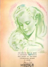 AD  PUBLICITE  NESTLE RAOUL AUGER FUSIL CHARLIN SAINT ETIENNE