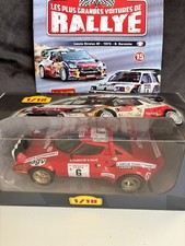 Altaya 1/18 - les plus grandes voitures de rallye n°15 - lancia stratos HF 1975
