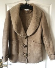 Veste peau lainée mouton SANDRO Taille 1