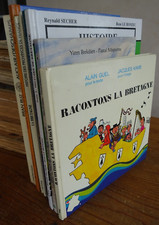 Lot de 9 livres BD jeunesse enfantina Bretagne Bande Dessinée Histoire