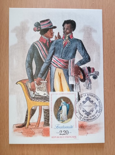 Carte postale premier jour - carte,