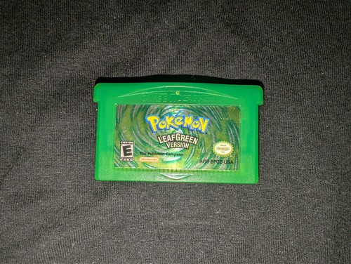 Pokemon leaf green gba - pokemon,