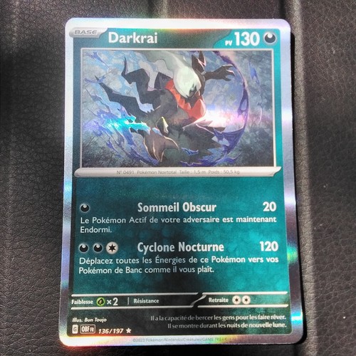 Carte pokémon darkrai - carte,