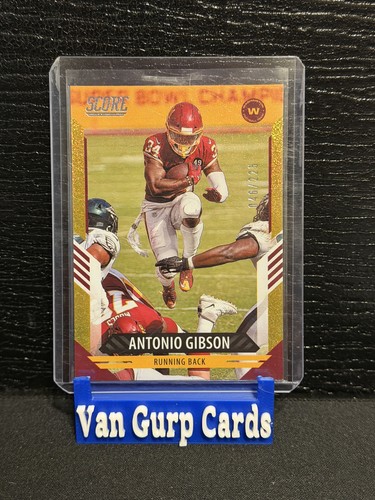 2021 score antonio gibson - -,