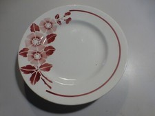 Assiette sur pied plateau à