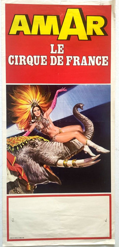 Affiche originale cirque - ,