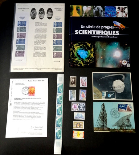 Lot livre timbres siècle - lot,