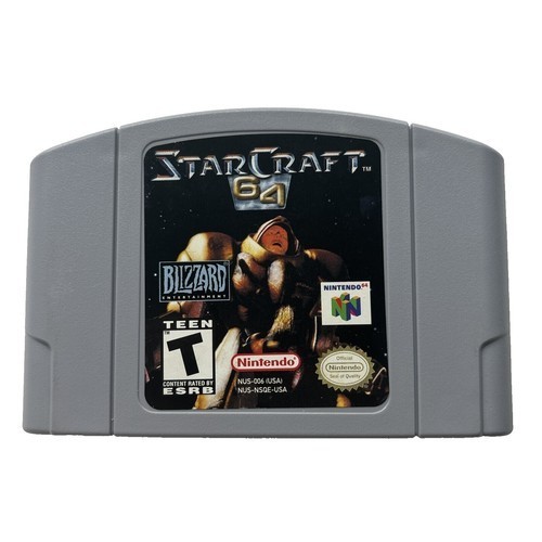 Starcraft nintendo 64 n64 - 64,
