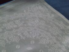 7 serviettes de table,  damas de fil de lin, anciennes
