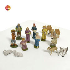 Lot de 14 santons anciens