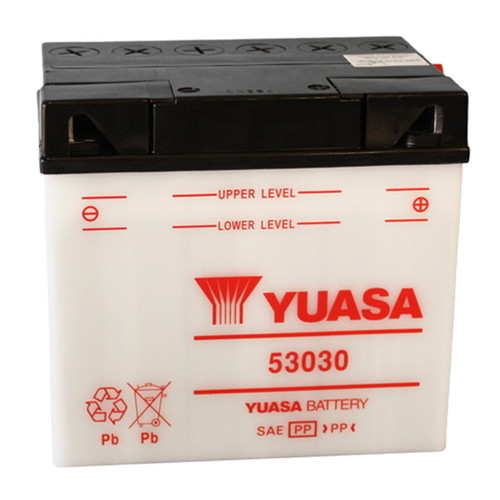 Batterie sèche yuasa 53030 - batterie,