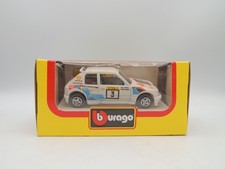 Burago - Peugeot 205 Turbo 16 Rally 1/43 - Voiture De Collection - Italie