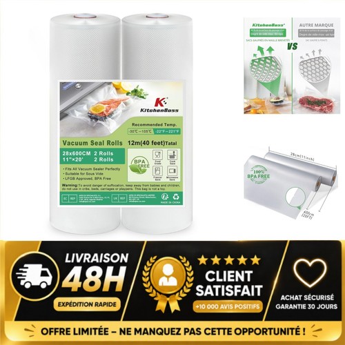 Kitchenboss sacs sous - sous, vide