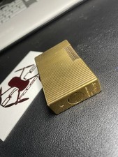Briquet S.T. Dupont Plaqué Or