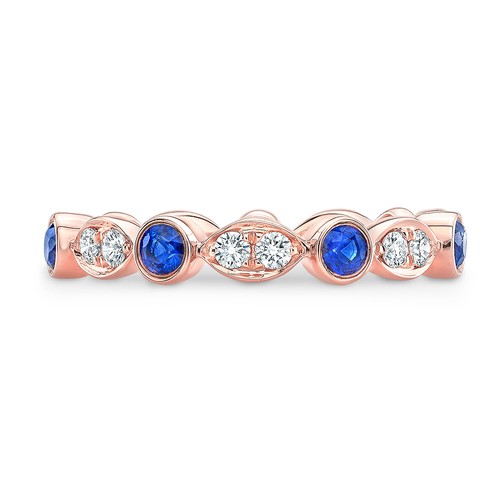Bague alternée diamant - alternée, en