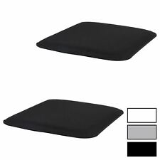 Lot de 2 coussins d'assise carrés en feutre avec picots antidérapants