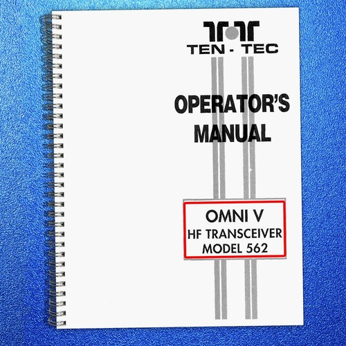 Ten tec omni transceiver - tec, v