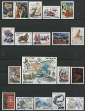 MONACO Année Complète 2003 36 Timbres du 2382 au 2417 Neuf sans Charnière Luxe.