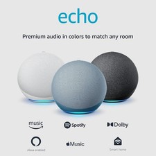 BIGGER All-New Amazon Echo 4th