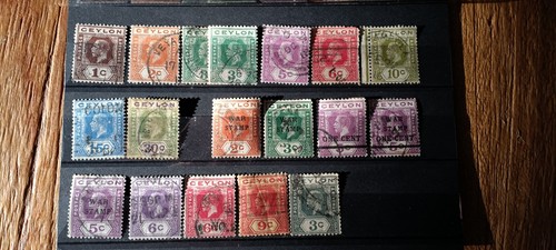 Timbres ceylan british - ceylan,