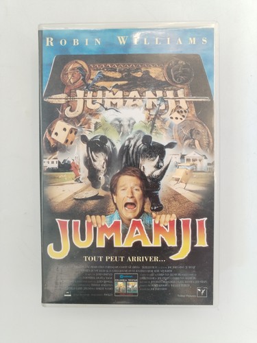 Jumanji cassette vidéo - cassette,