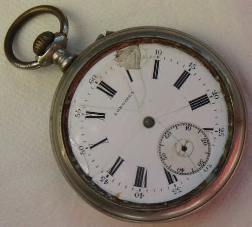 Longines pocket watch open - pocket,