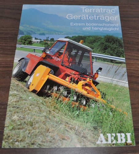 Aebi terratrac geratetrager - aebi,