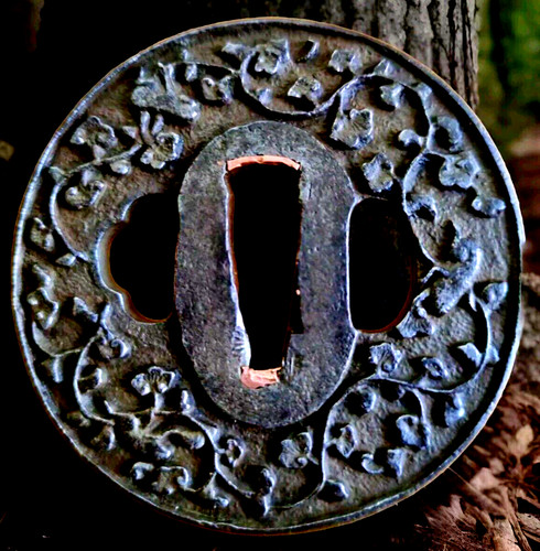 Tsuba katana wakizashi - , école