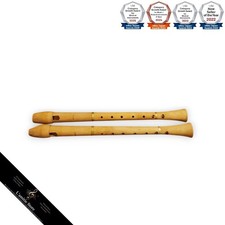 Lot de 2 flûtes à bec en