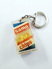 PORTE-CLES - CHIPS SAMO - Miniatures Mobiles, Inclusions - Vintage 1960s - 3D