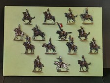 Plats d'étain Zinnfiguren flat tin double face Grenadiers à cheval G.I. 1er Empi