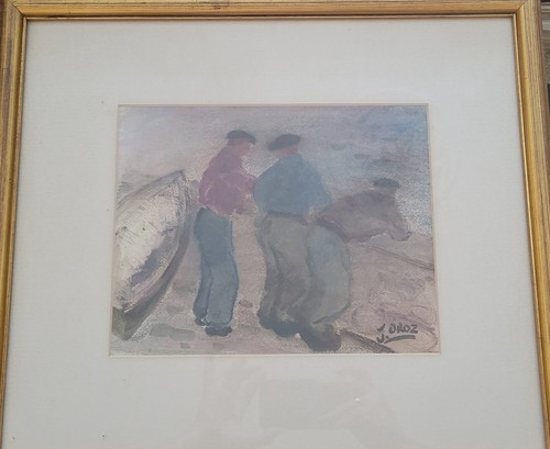 Peinture encadrée originale - peinture,