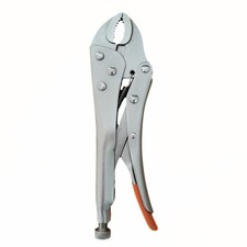 Pince étau à mors ovales 7"