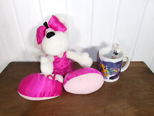 Peluche DIDDL diddlina 28 cm ballerines danse tutu noeud rose + tasse mug