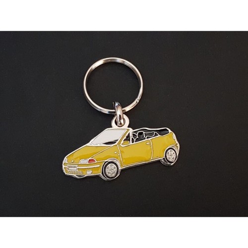 Porte clés profil fiat punto - porte-clés,