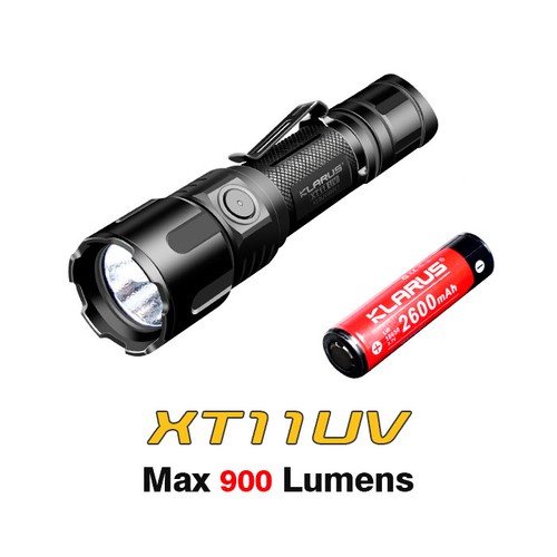 Klarus xt11uv 900 lumens - klarus,