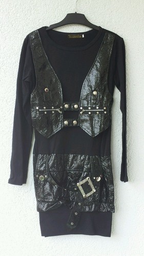 Mini robe femme avec