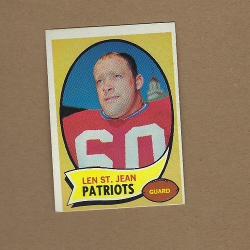1970 topps len st jean - ,