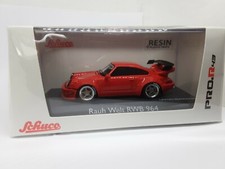 porsche rault welt RWB 964 schuco 1/43 resine rouge sous blister