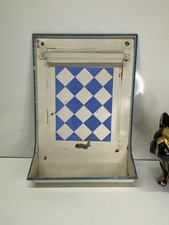 Ancien porte ustensile de cuisine en métal plusieurs impacts sur la peinture