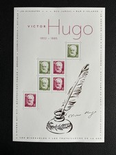 Bloc Victor Hugo Neuf** Salon Philatélique Automne 2025 - Tirage limité