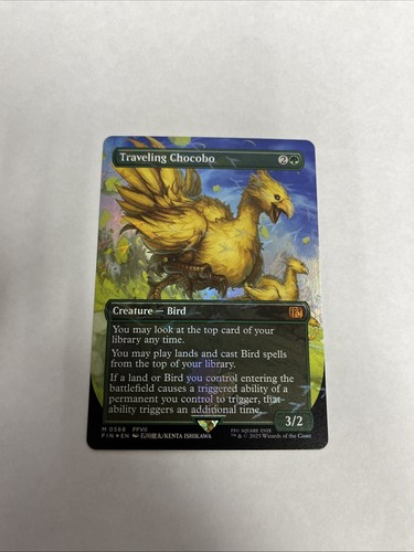 Traveling chocobo foil - traveling,