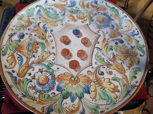 Assiette faience