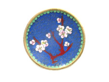 Coupelle décorative en cloisonnée  de collection