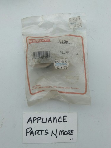 New gemline dryer thermostat - new,