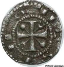 G2734 Rare Petit Denier ou Maille 1140 1180 Atrecht Arras Argent -> Faire offre