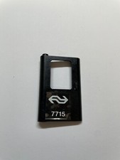 Lego 1 x Black Door 1 x 4 x 5 Train left with 'NS 7715' Pattern (Sticker) 7715