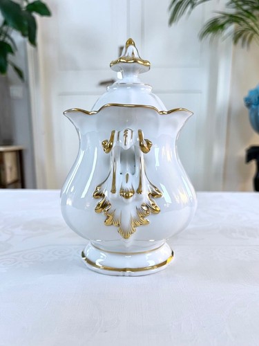 Sucrier porcelaine blanche - sucrier, en