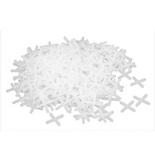  500pcs Carrelage Sol mur croix en plastique blanc 2,5mm écartement