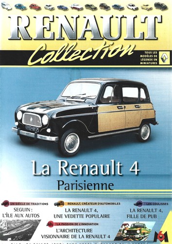 Fascicule renault 4 - fascicule,